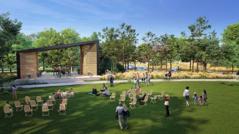 Enjoy concerts and meet your neighbors