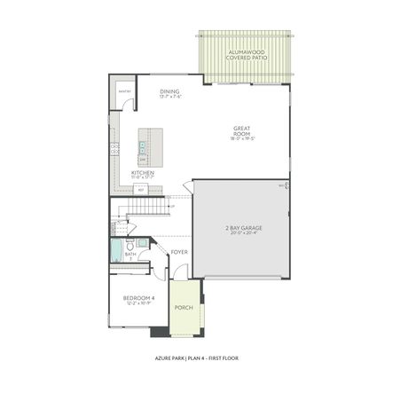 First Floor Floorplan