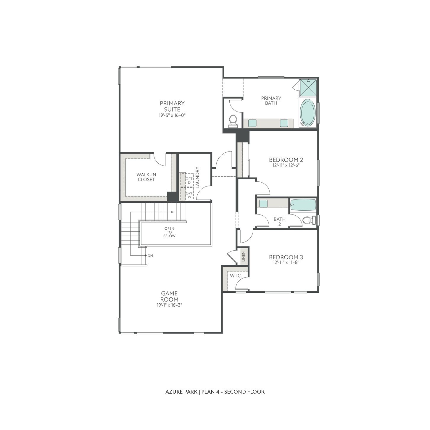 Second Floor Floorplan