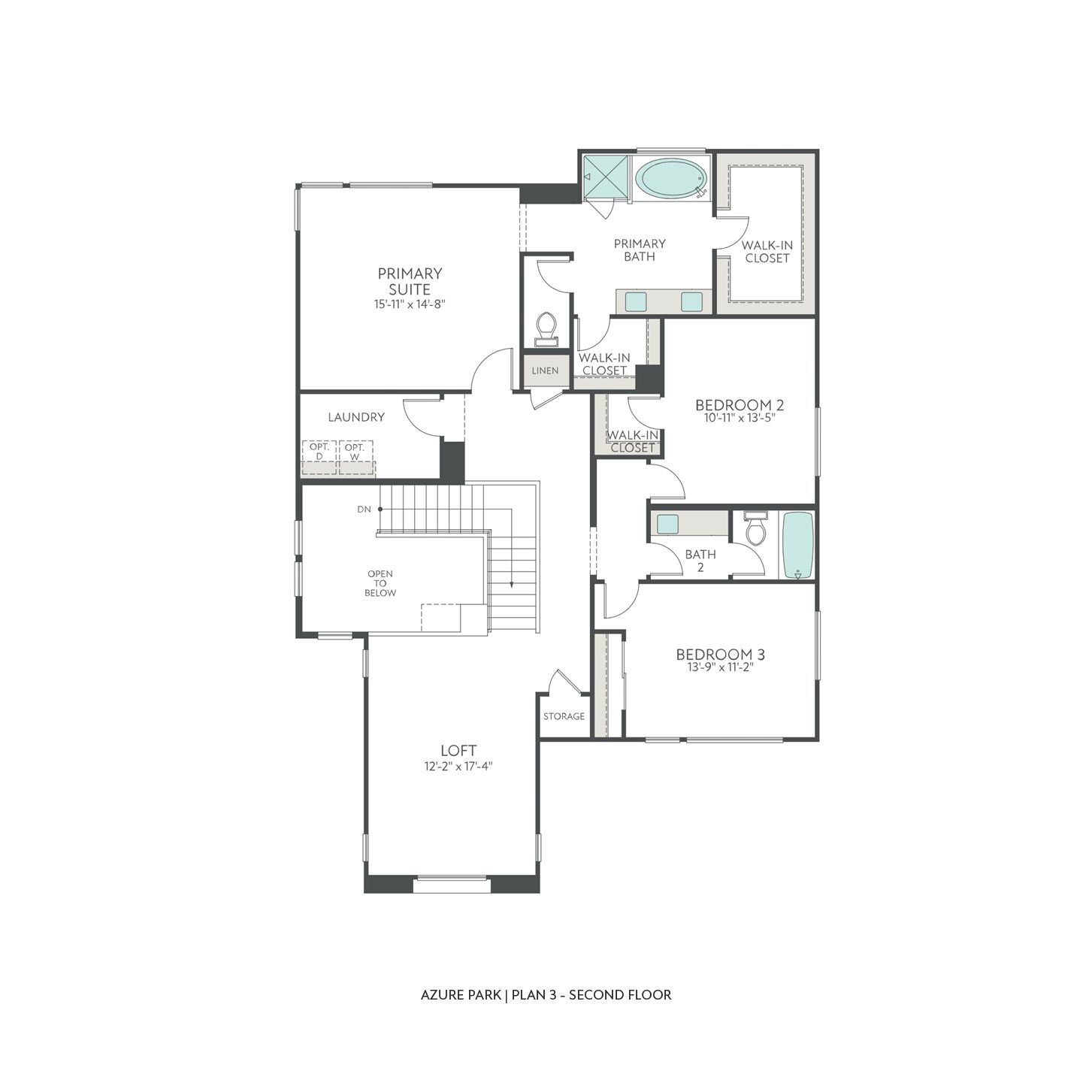 Second Floor Floorplan