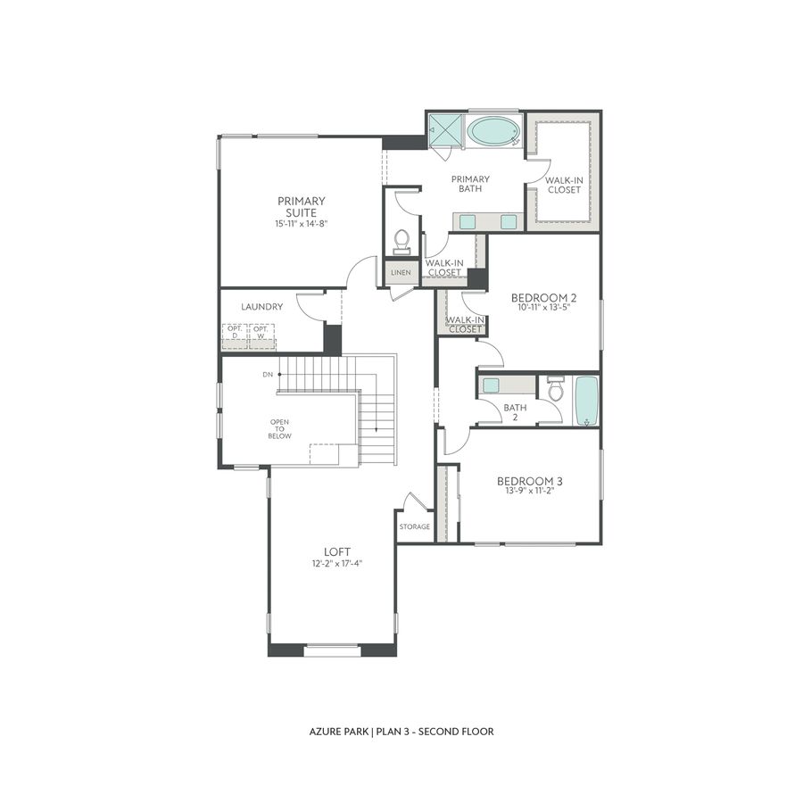 Second Floor Floorplan