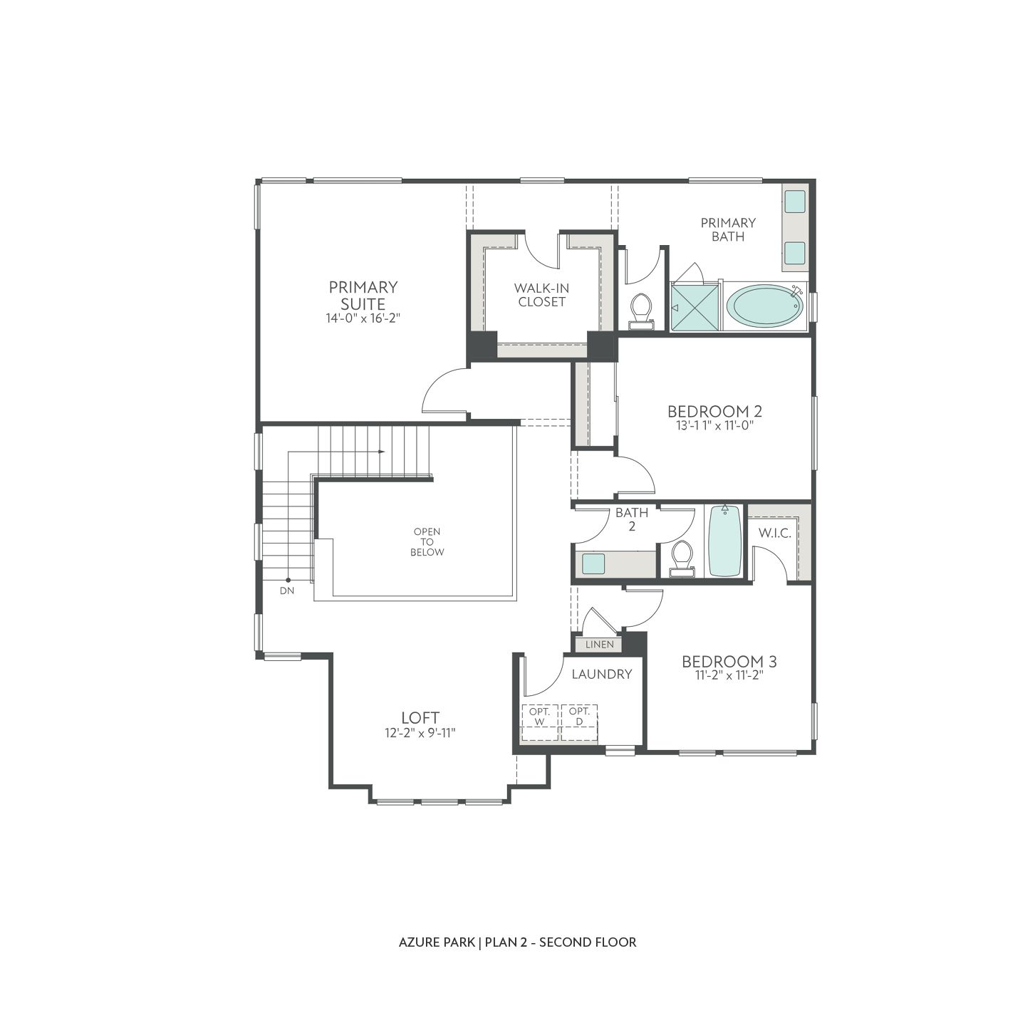 Second Floor Floorplan
