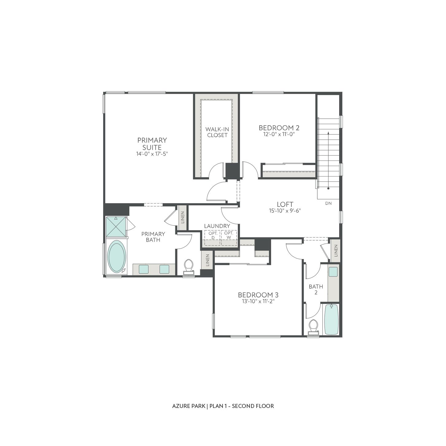 Second Floor Floorplan