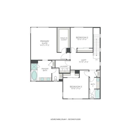 Second Floor Floorplan