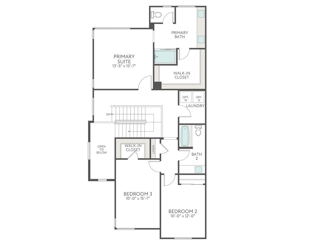 Plan 2 - Second Floor