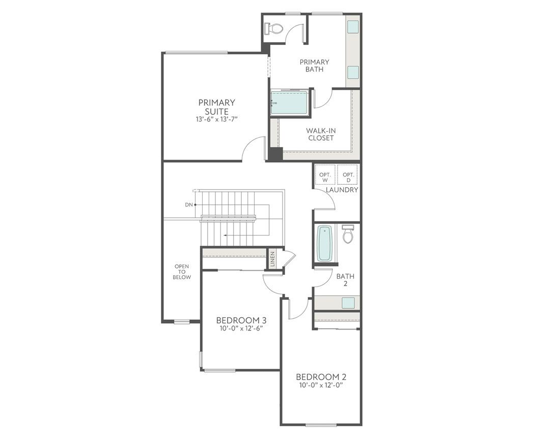 Plan 2X - Second Floor