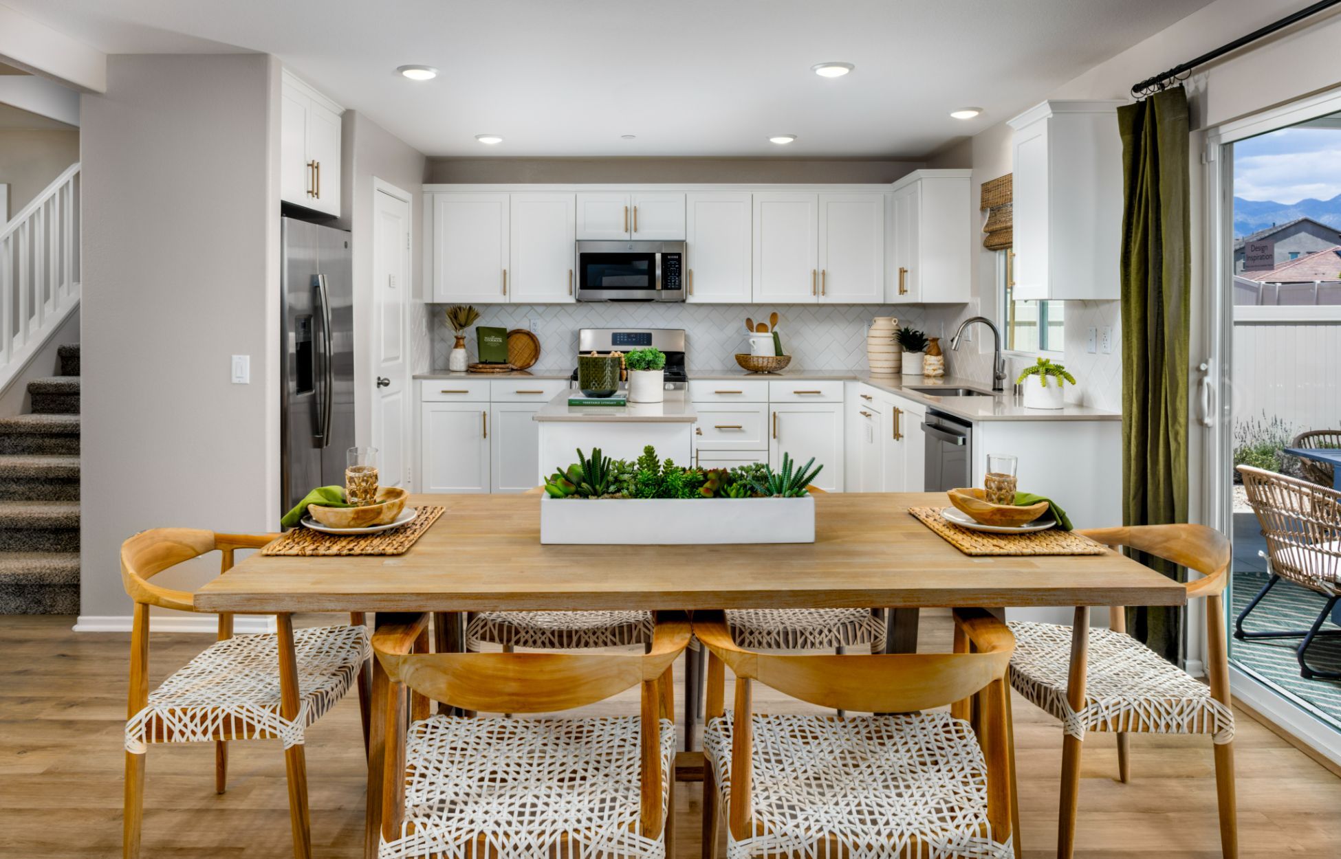 Dining Room and Kitchen