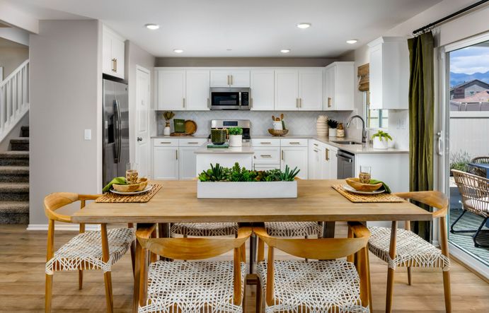 Dining Room and Kitchen