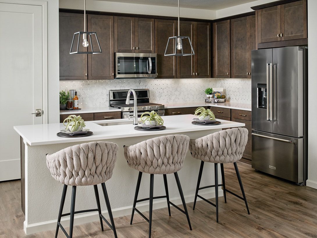 Kitchen with Maple Slate Cabinets