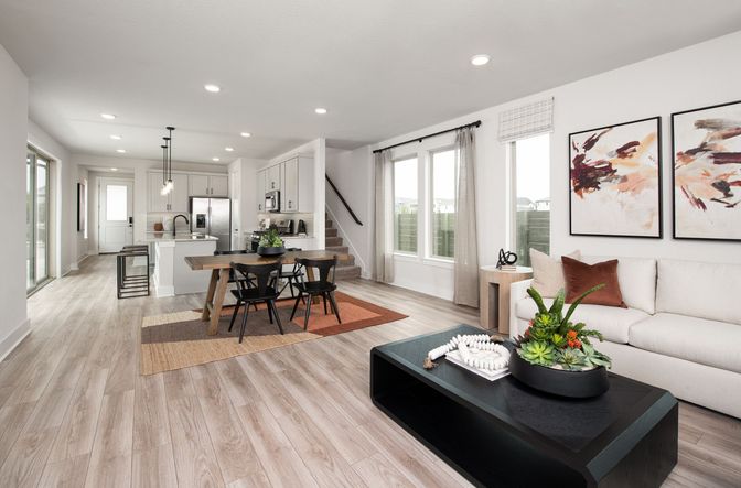 Bergamot Model Home - Great Room