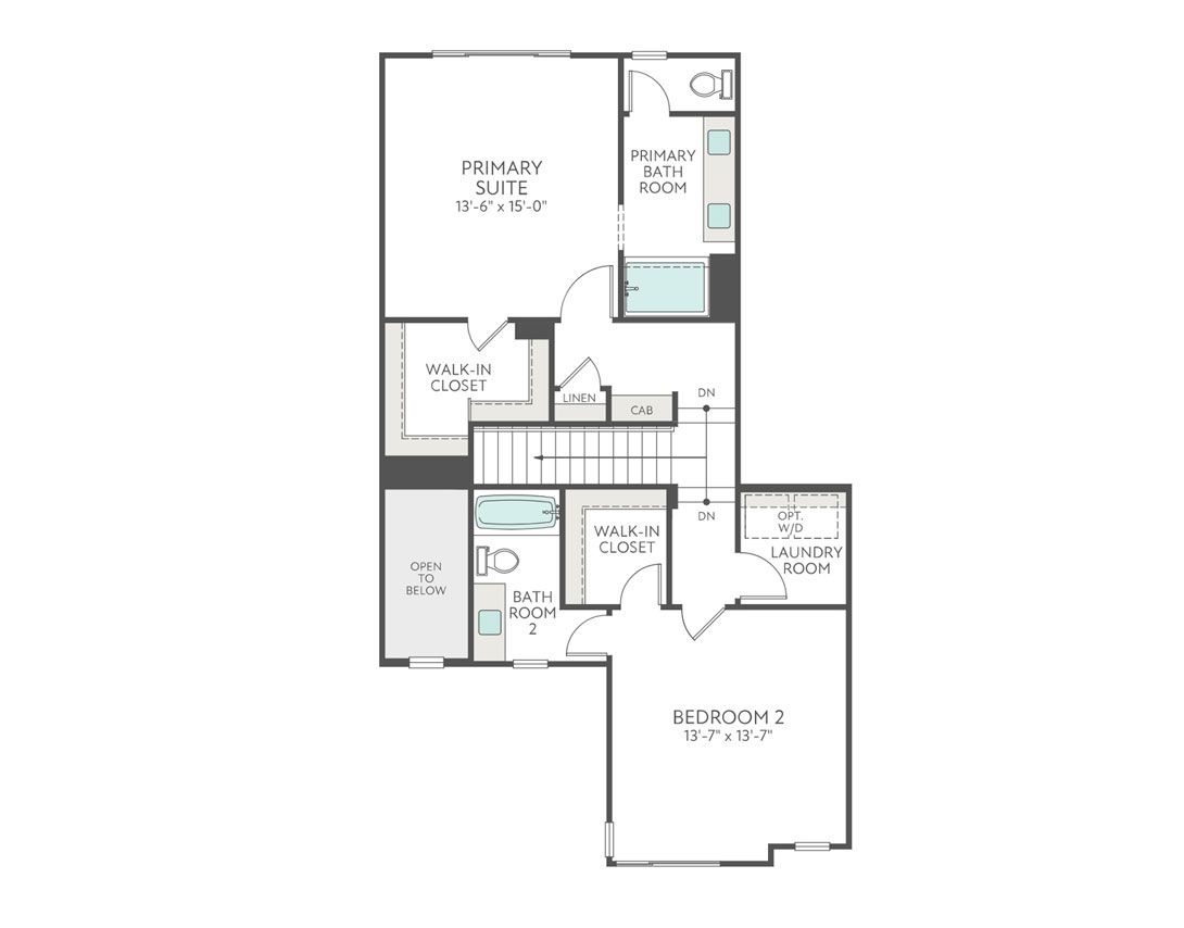 Second Floor Floorplan