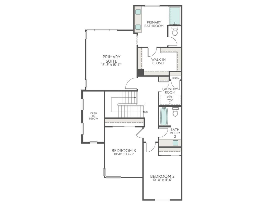 Second Floor Floorplan