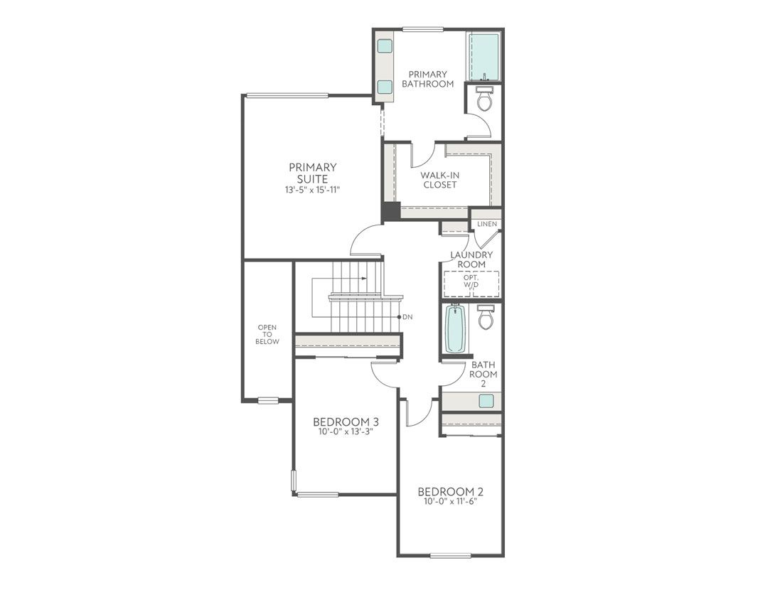 Second Floor Floorplan