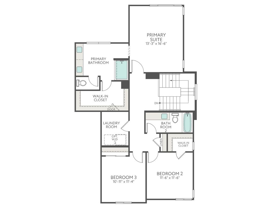 Second Floor Floorplan