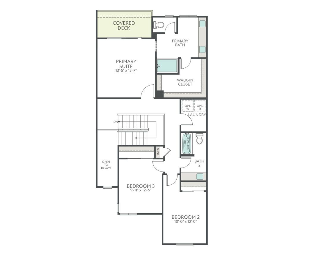 Plan 2X | Second Floor
