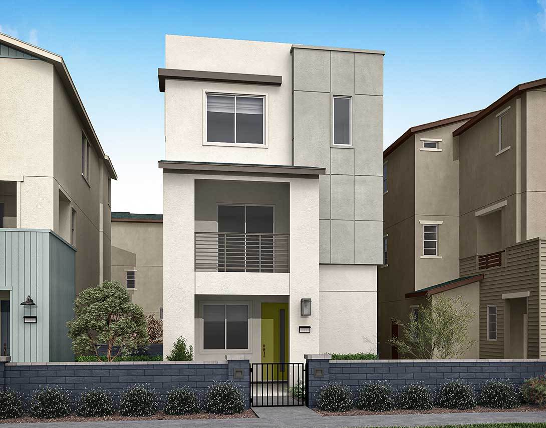 Plan 1 Exterior Style A Contemporary