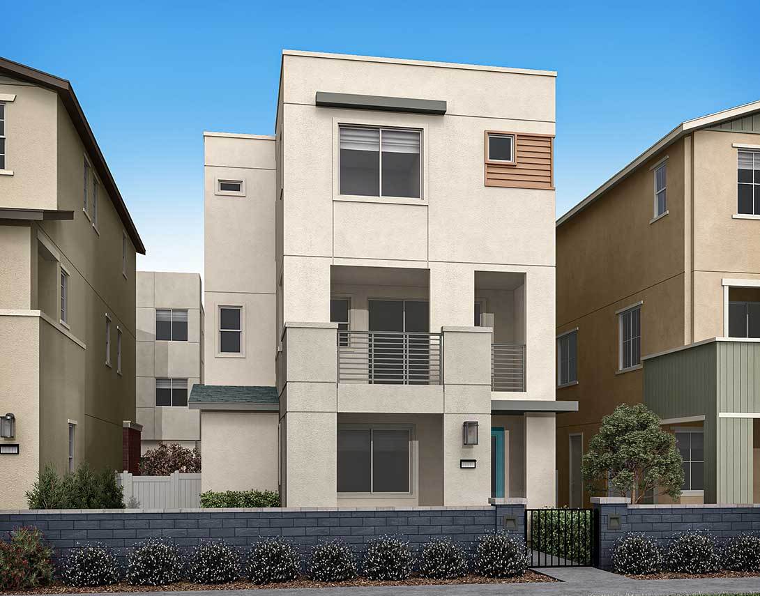 Plan 2 Exterior Style A Contemporary