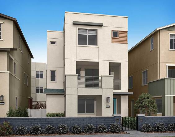 Plan 2 Exterior Style A Contemporary