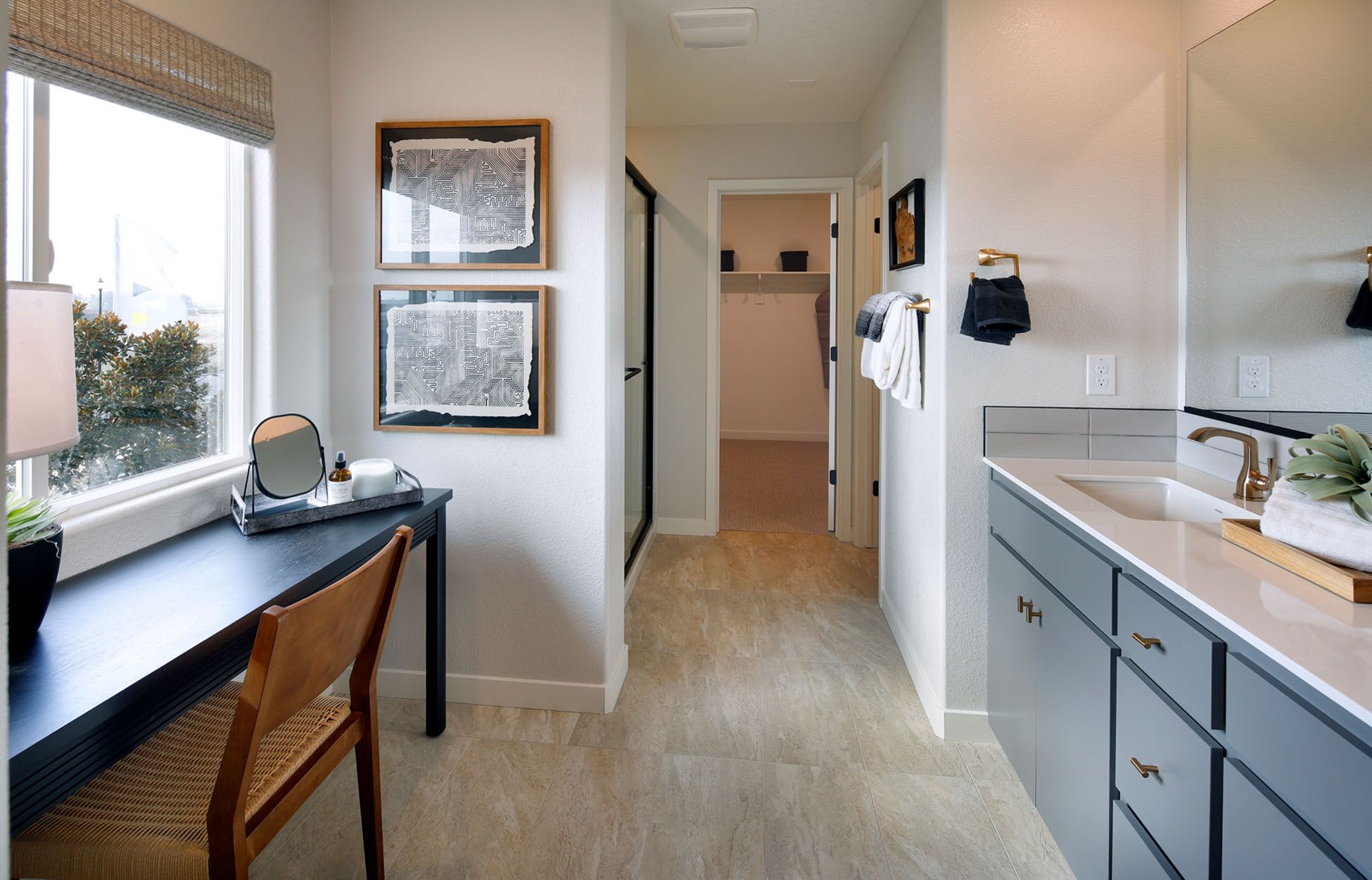 Vibrance Plan 1 Model Bath