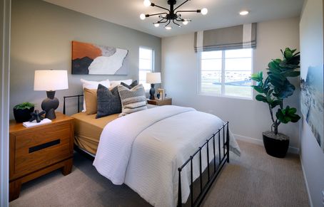 Vibrance Plan 1 Model Bedroom