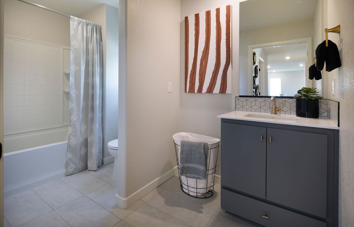 Vibrance Plan 1 Model Bath