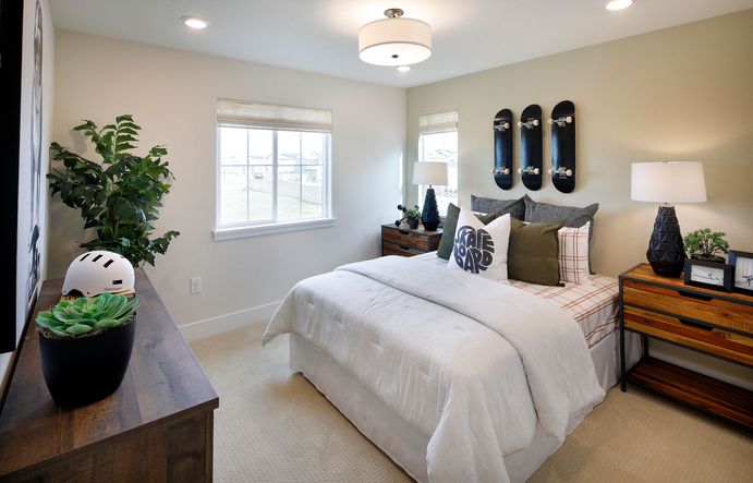 Vibrance Plan 2 Model Bedroom