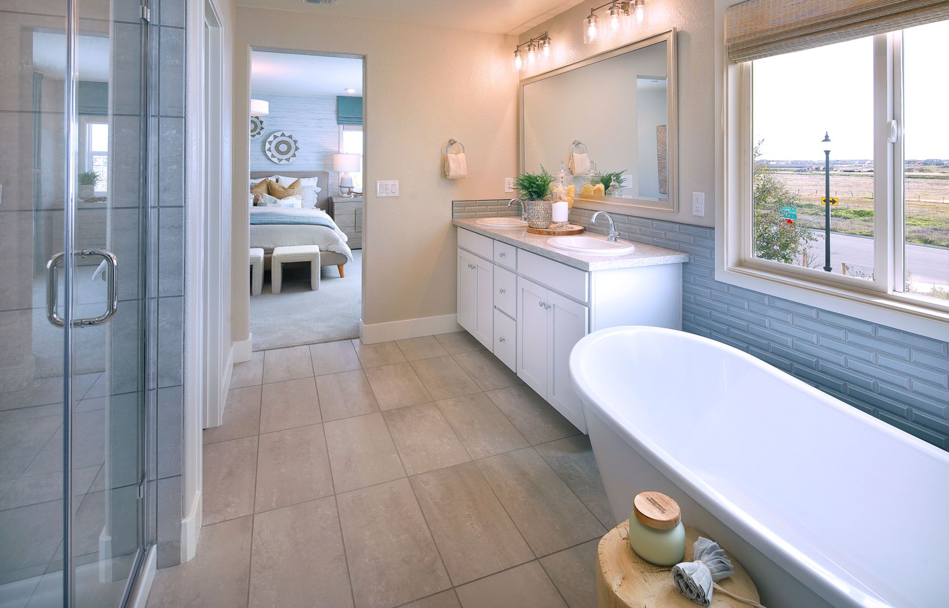 Vibrance Plan 3 Model Primary Bath