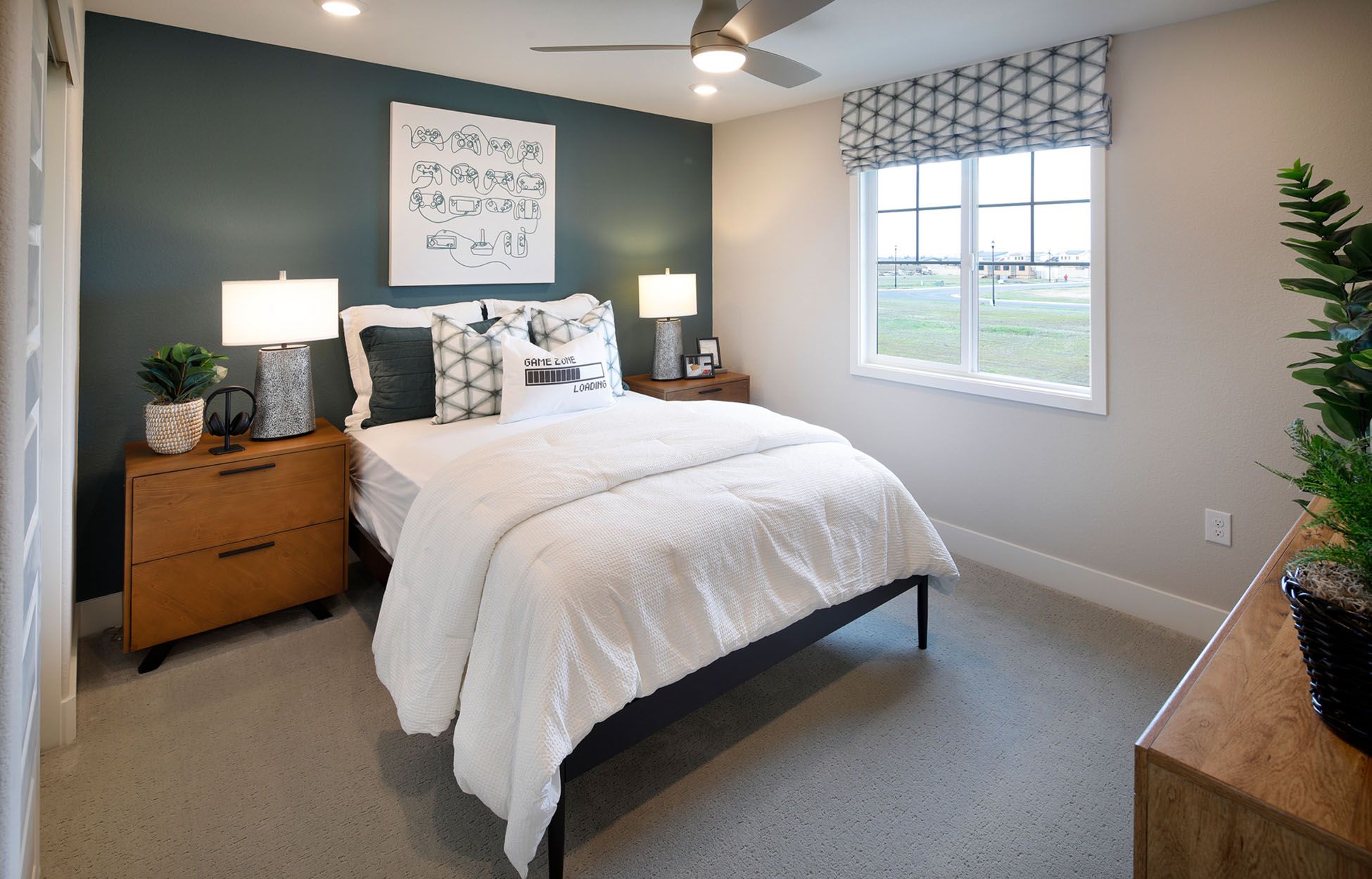 Vibrance Plan 3 Model Bedroom