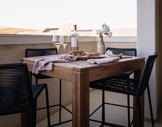 Plan 1 Model Home Deck