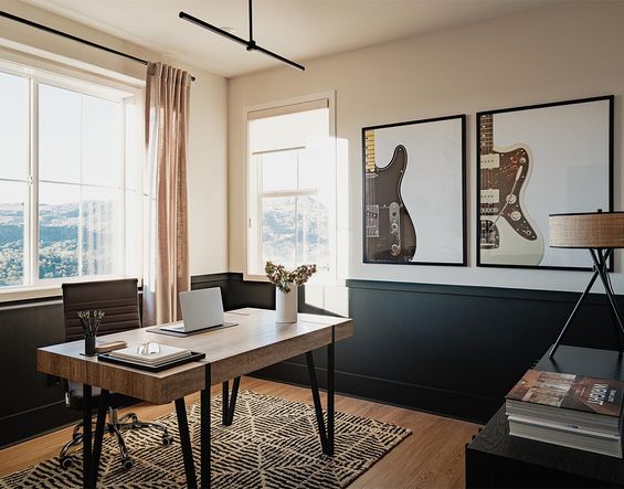 Plan 1 Model Home Office