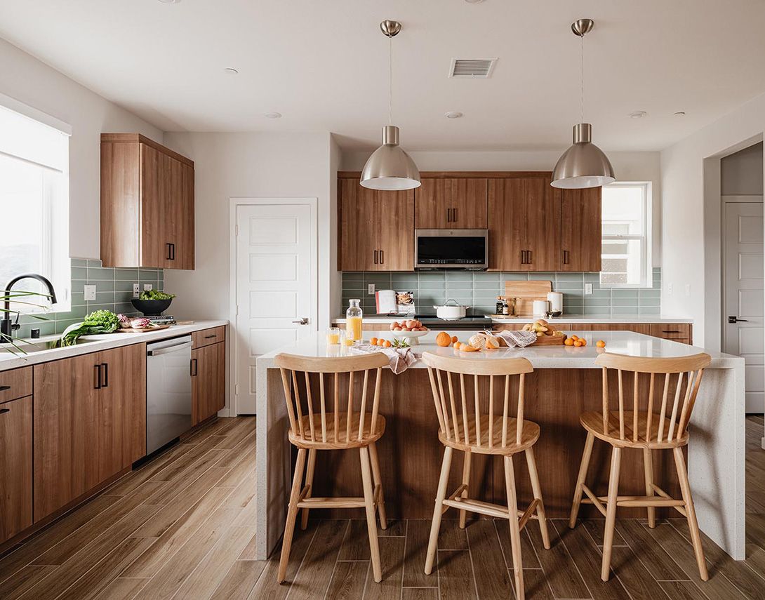 Plan 2 Model Home Kitchen