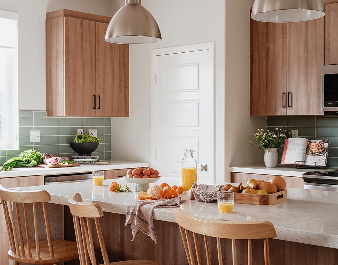 Plan 2 Model Home Kitchen Detail