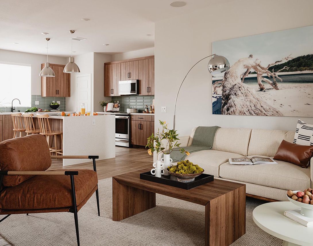 Plan 2 Model Home Great Room