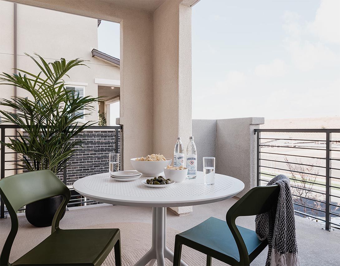 Plan 2 Model Home Deck