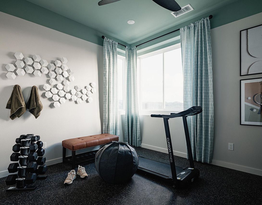 Plan 2 Model Home Bedroom 2