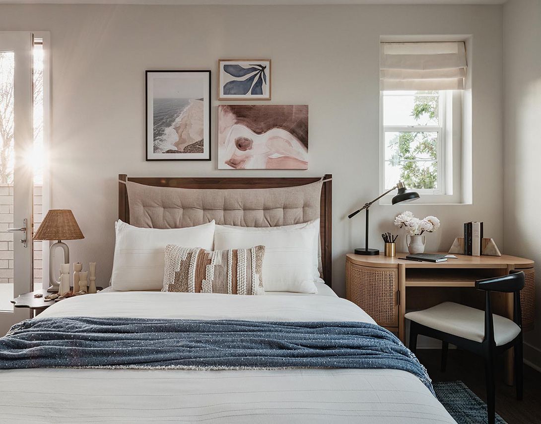 Plan 3 Model Home Downstairs Bedroom