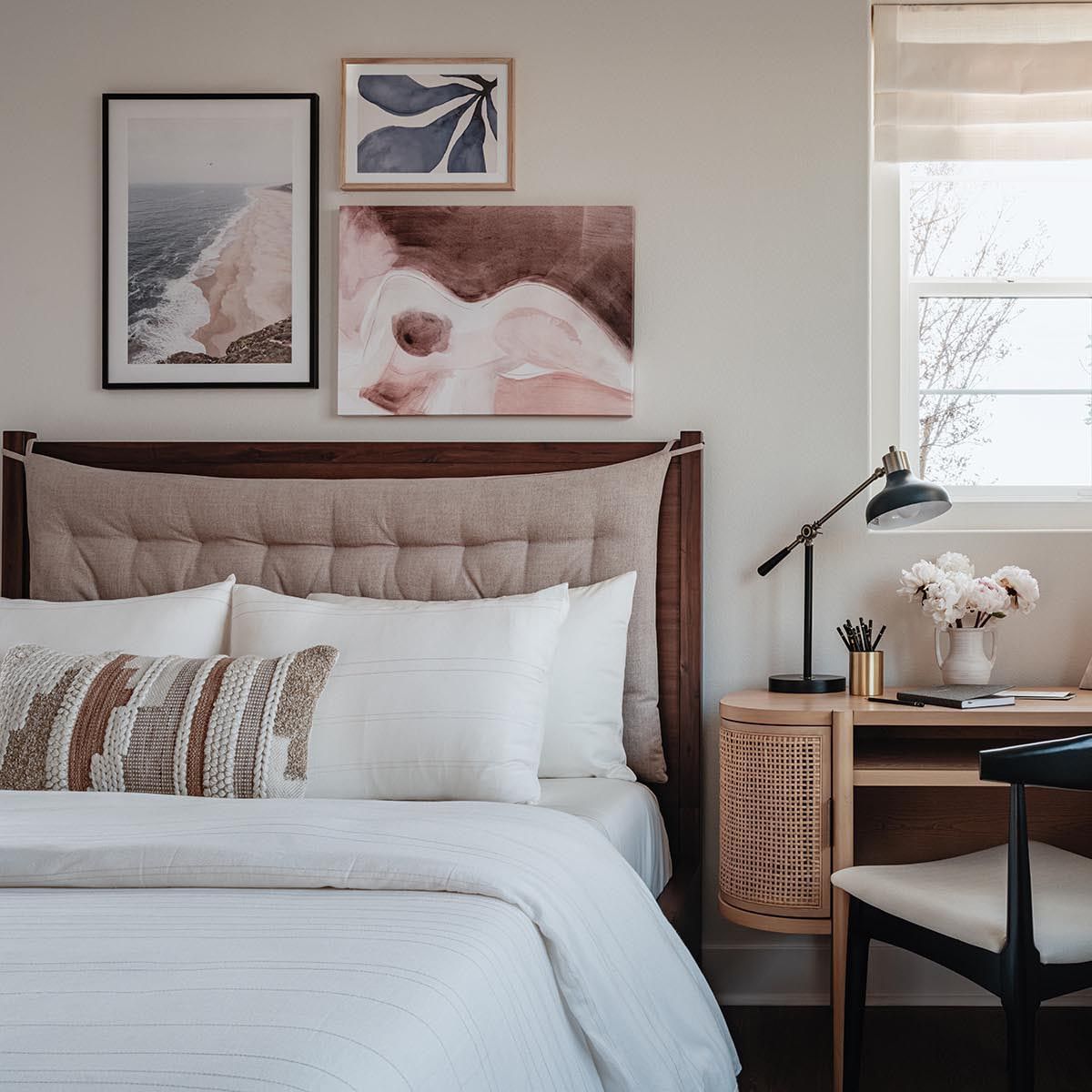 Plan 3 Model Home Downstairs Bedroom Detail