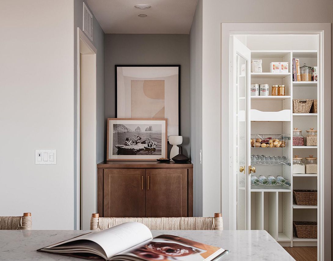 Plan 3 Model Home  Pantry