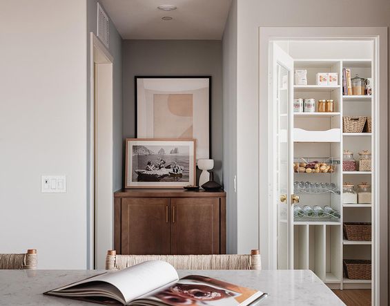 Plan 3 Model Home  Pantry