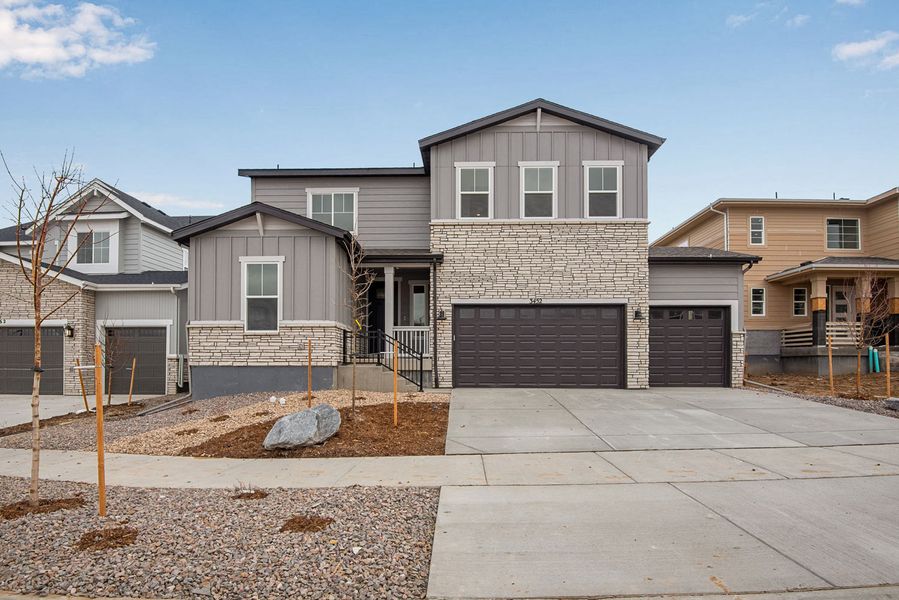 Plan 4036 by Tri Pointe Homes in Denver CO