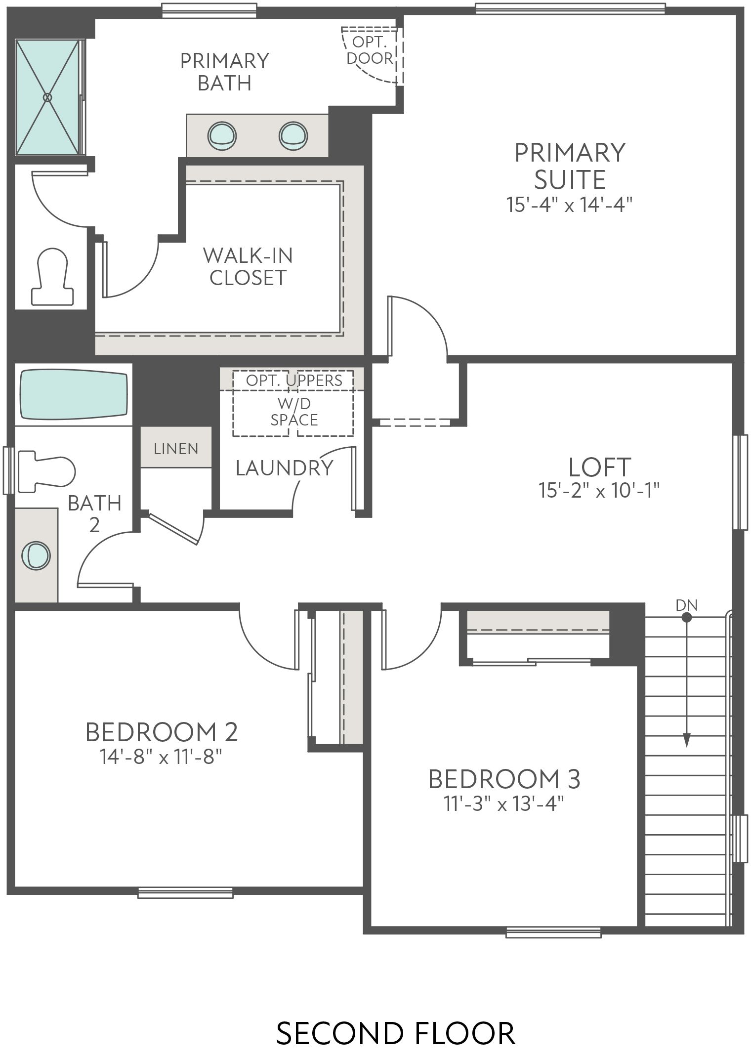 Plan 3 Second Floor