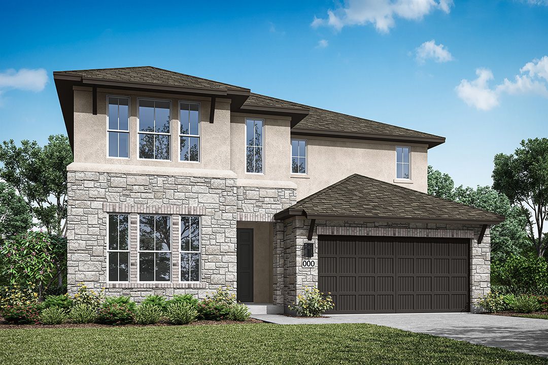 Mckinney Plan at Highcrest Meadow West in Georgetown, TX by Tri Pointe ...