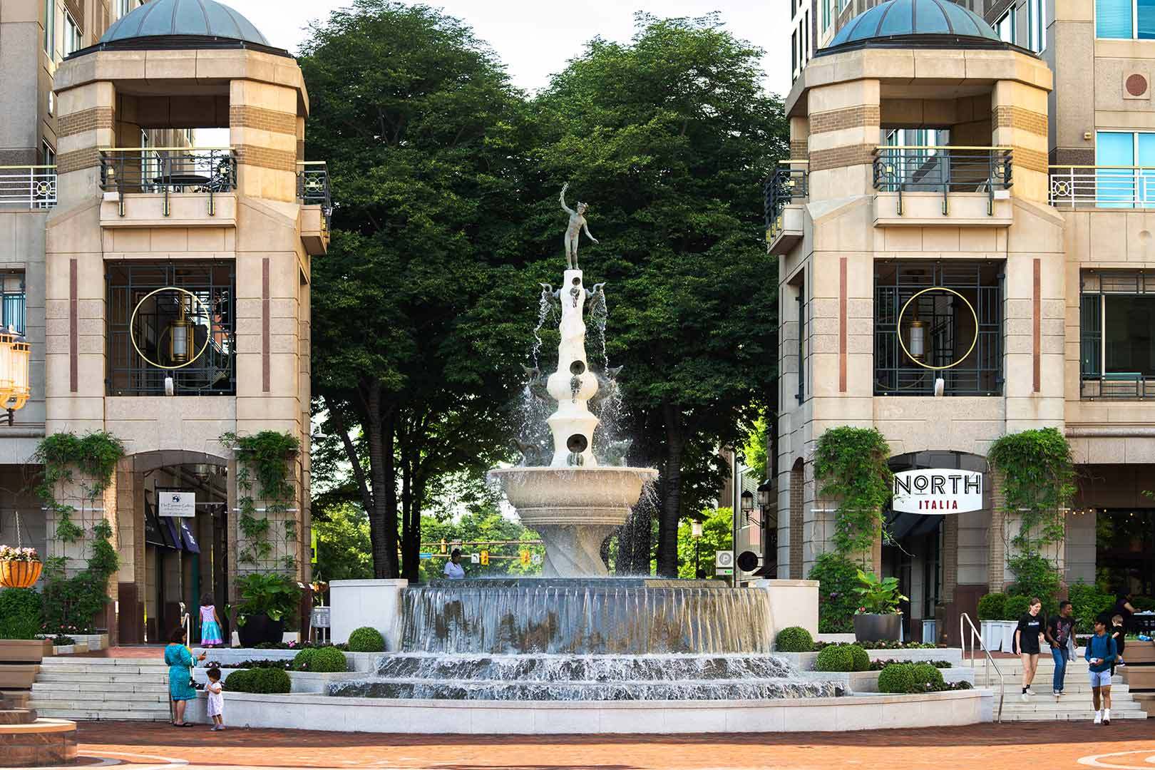 Shopping, dining, entertainment at Reston Town Center is just 1 mile away