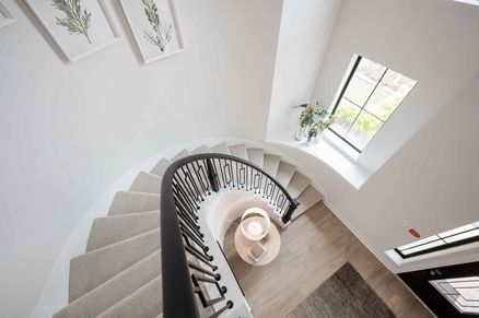 Curved Staircase