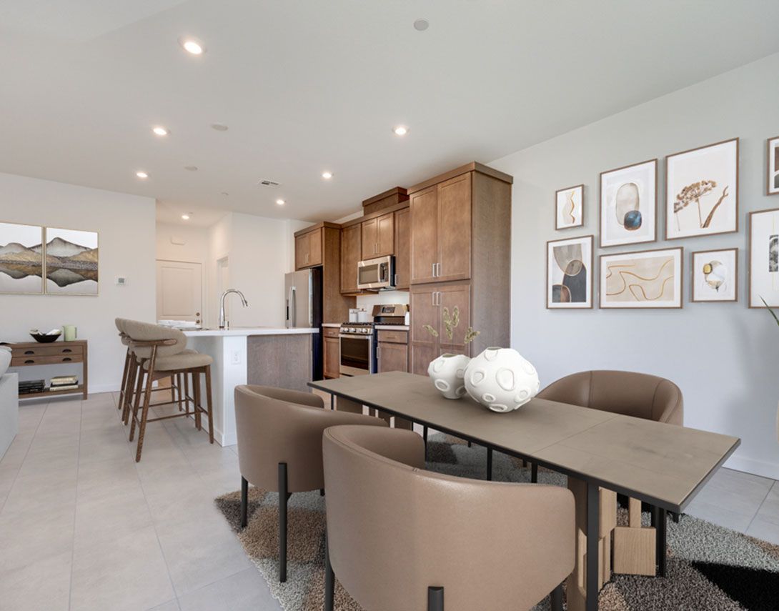 Plan 2X | Dining | Virtually Staged