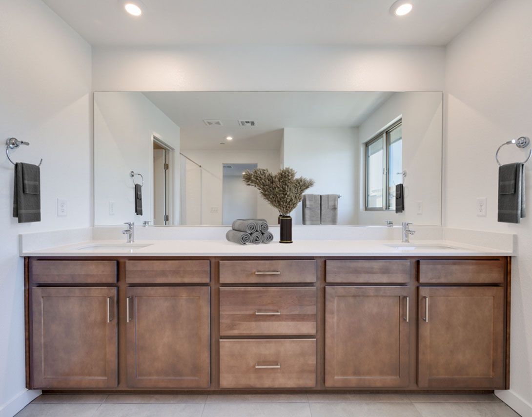 Plan 2X | Primary Bath | Virtually Staged