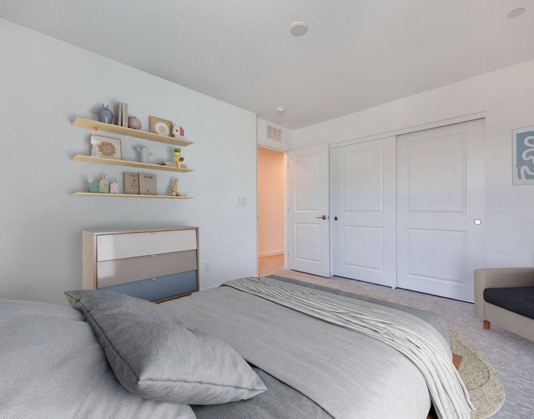 Plan 2X | Bedroom 3 | Virtually Staged