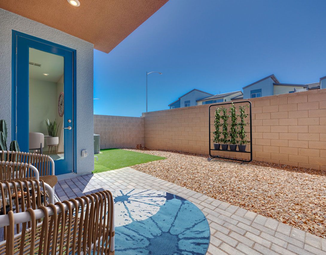 Plan 2X | Backyard | Virtually Staged