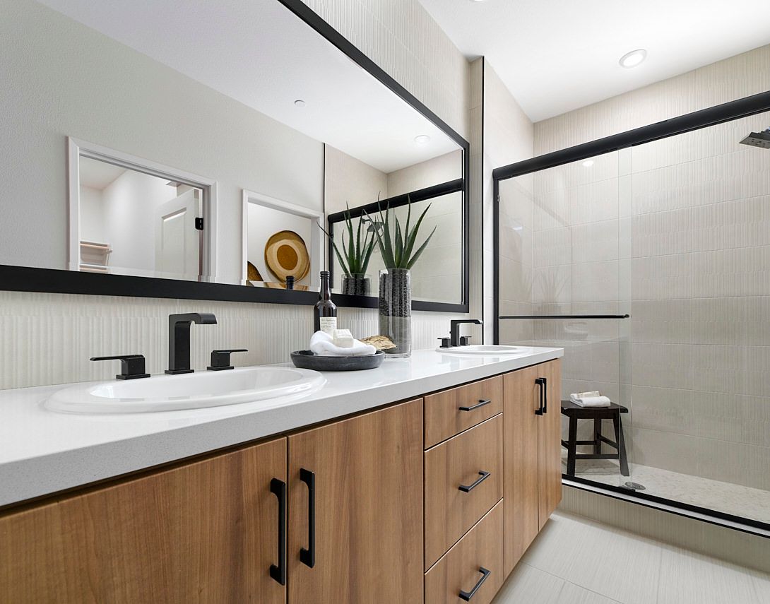 Plan 3 Model Home Primary Bath