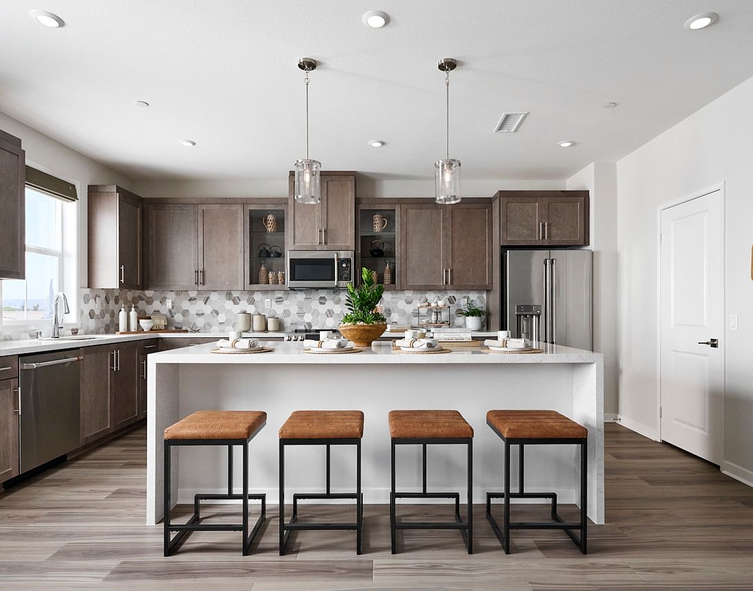 Plan 5 Model Home Kitchen